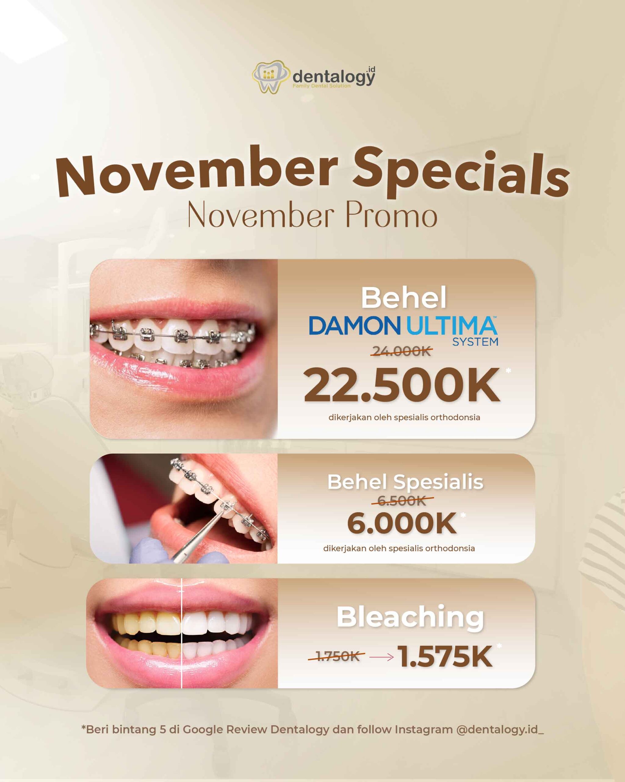 Promo Spesial November dari Dentalogy.id