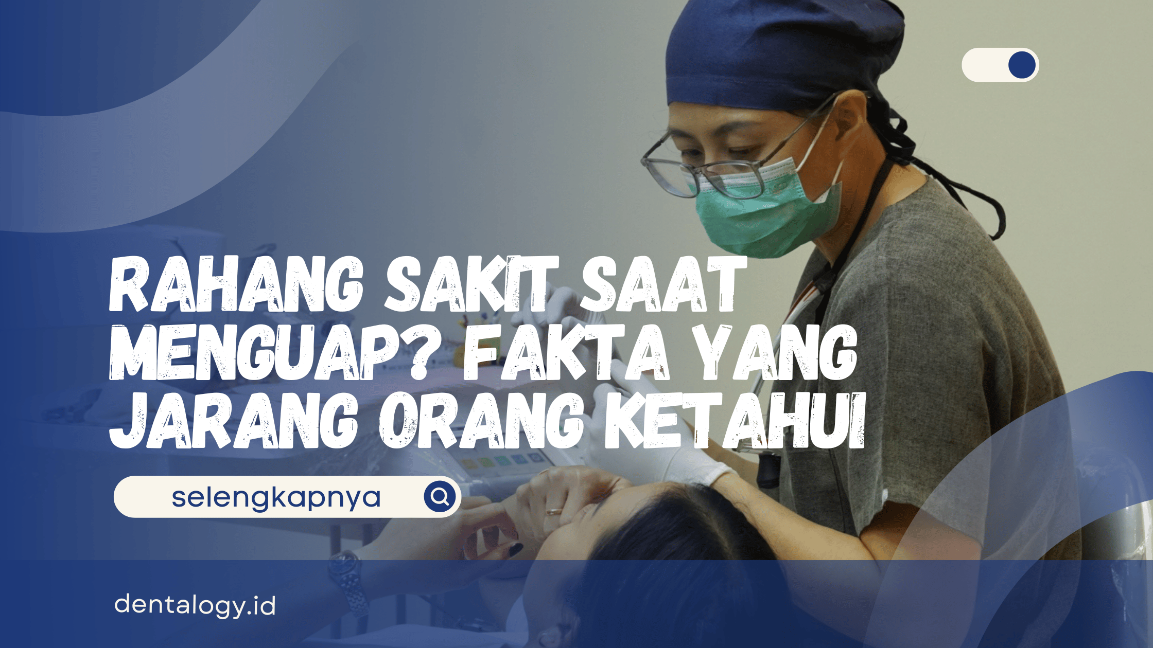 Rahang Sakit Saat Menguap